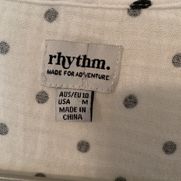 Rhythm Cotton Wrap Around Crop Top - Picture 5 of 6